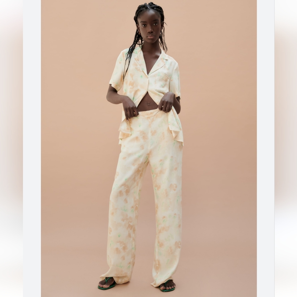Zara wide pants